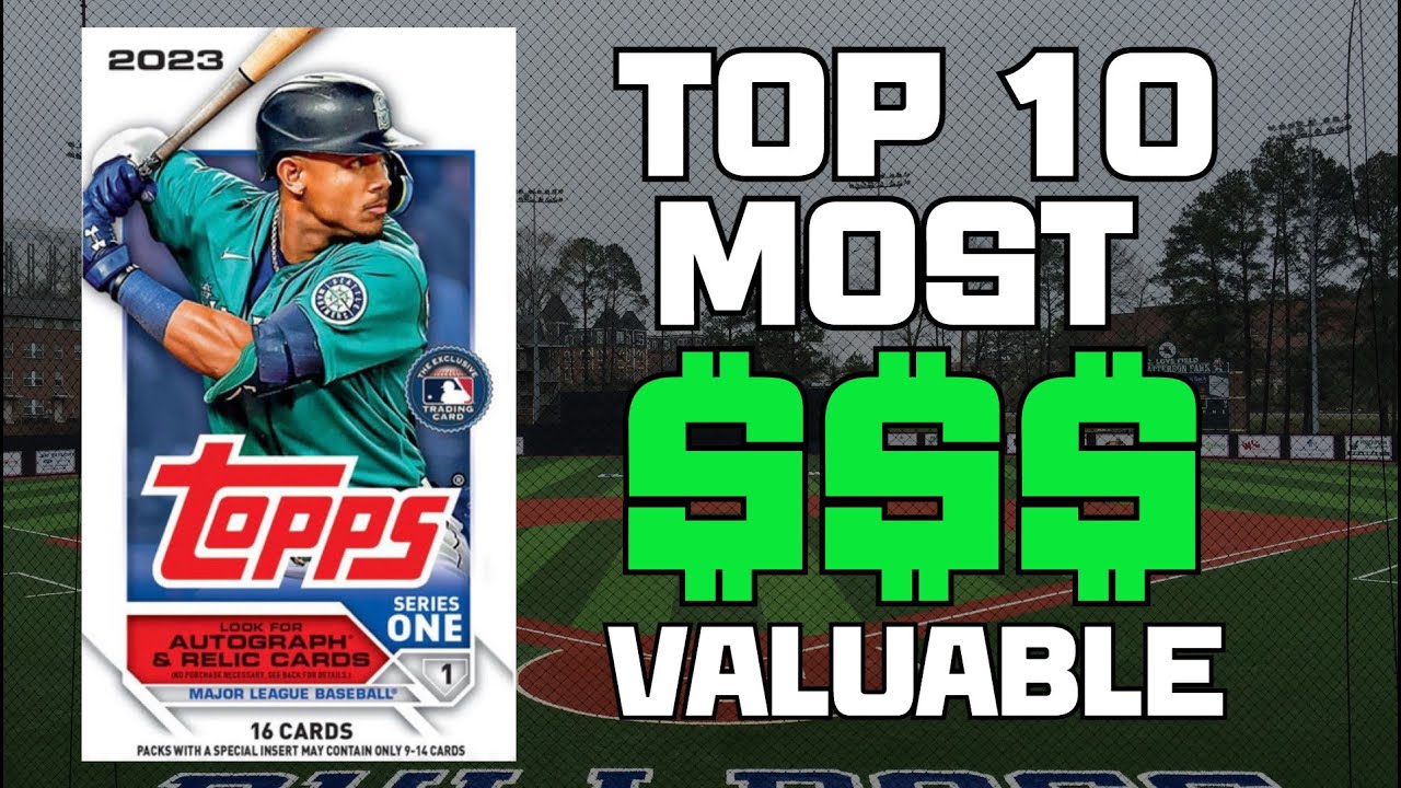 2023’s Most Valuable Baseball Cards: Top Picks and Prices