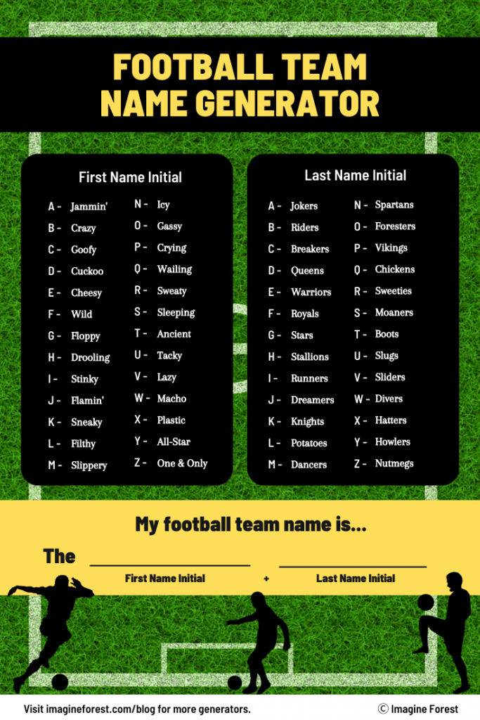 Funny Fantasy Football Name Generator: Create Unique Team Names