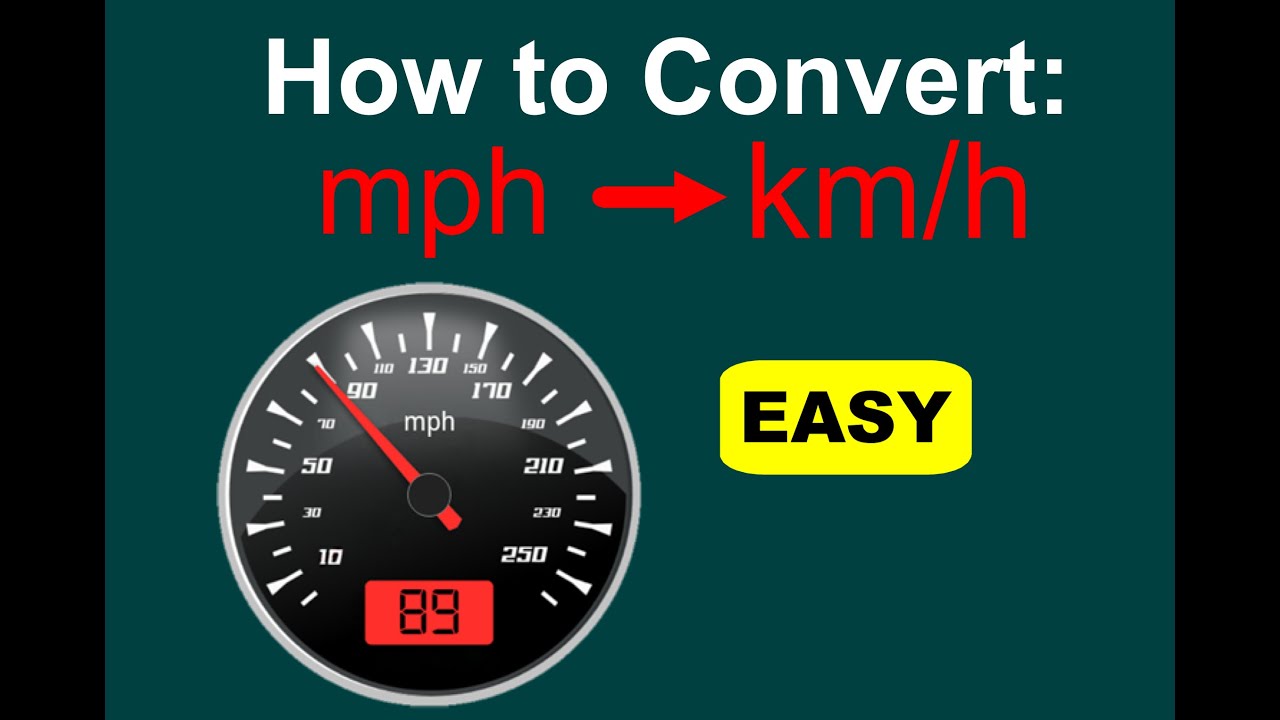 188km to mph Conversion: Kilometers to Miles Speed Explained