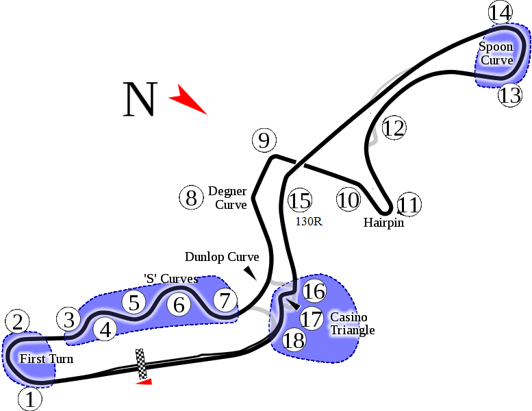 Uncover Suzuka Circuits Famous Corners: From 130R to the Spoon Curve