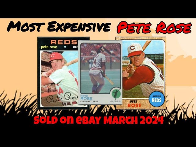 Discover the Most Expensive Pete Rose Baseball Cards on the Market