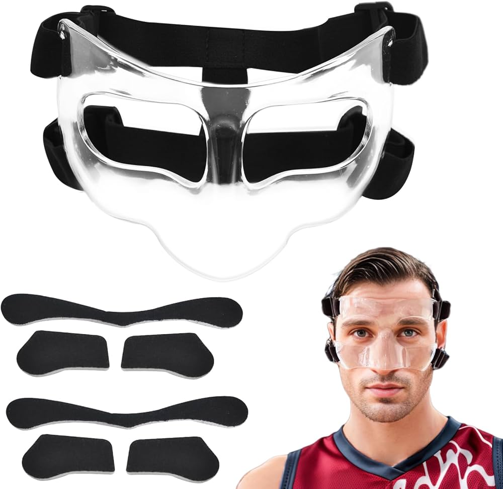 Stay Safe with the Top Nose Guard for Sports: Lightweight, Adjustable, and Strong