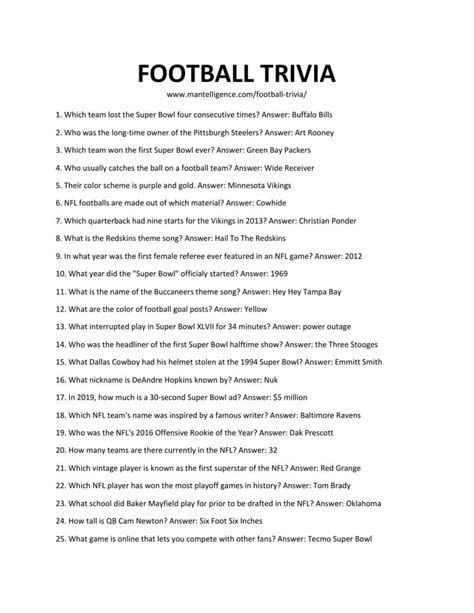 Fun Soccer Trivia Questions with Answers for Football Enthusiasts