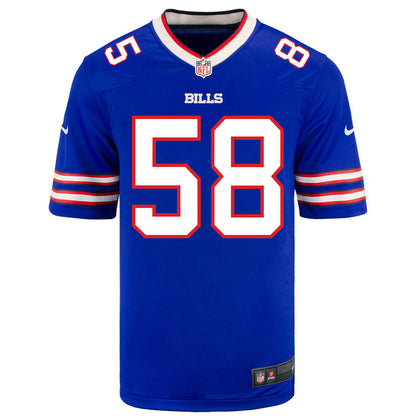 Get Your Matt Milano Buffalo Bills Youth Jersey Today - Official NFL Merchandise