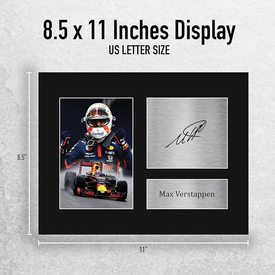 Get Authentic Max Verstappen Autographs - F1 Memorabilia for Fans