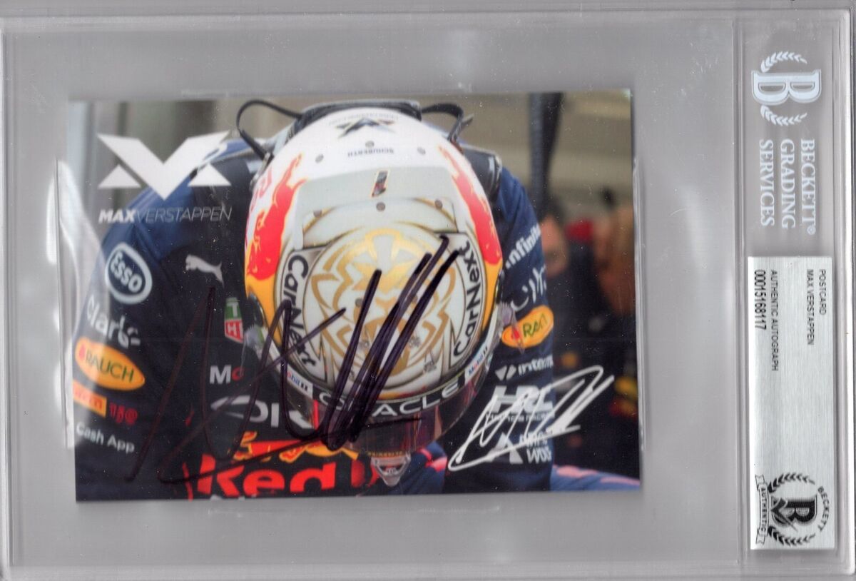 Buy Max Verstappen Autograph Online – Best Deals & Fast Shipping