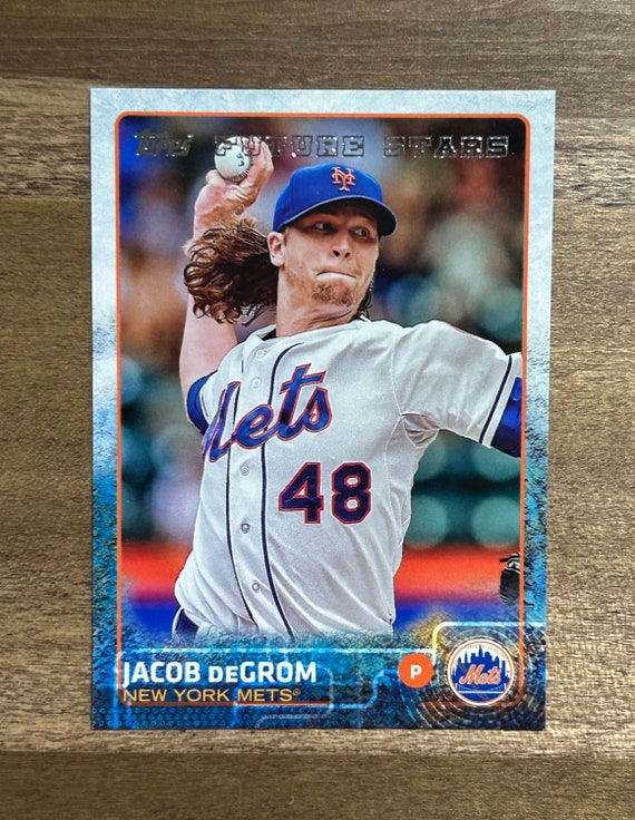 Explore Jacob deGrom Baseball Cards: Rare Rookie & Collectible Cards Available