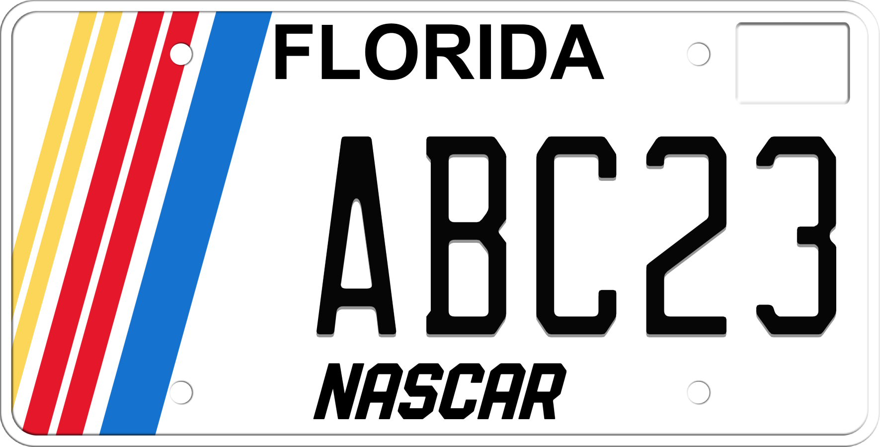 Buy Florida NASCAR License Plate – Fast, Easy, and Online Ordering