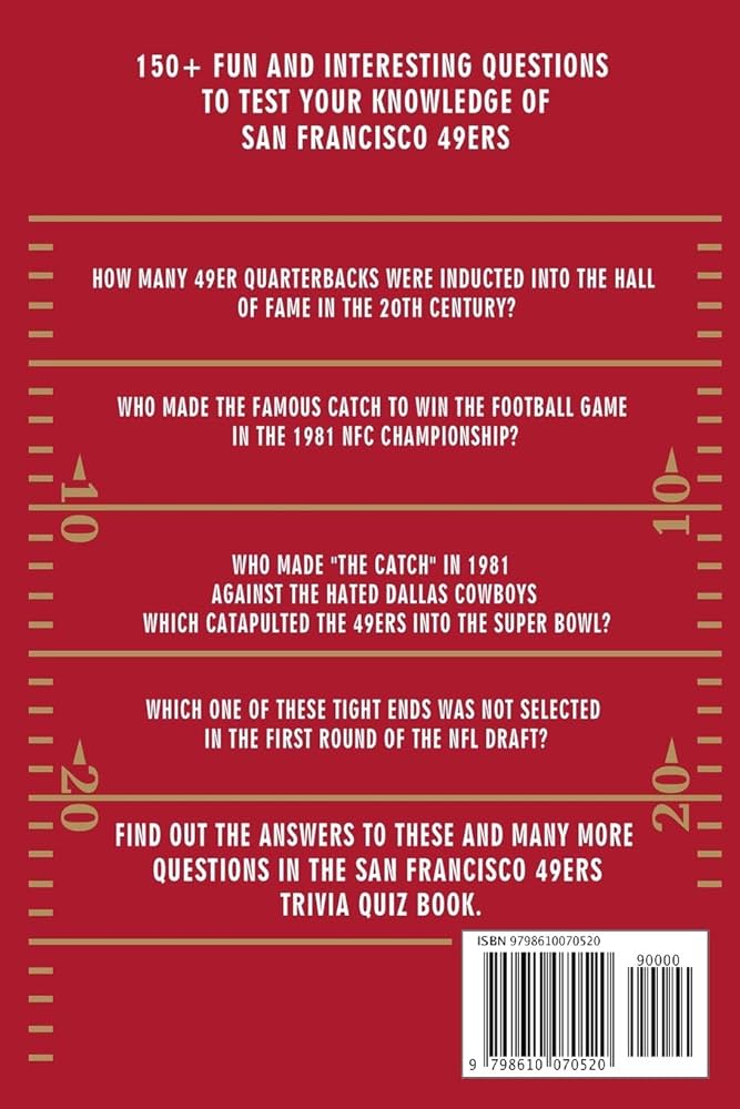 San Francisco 49ers Trivia Questions & Answers: Test Your Knowledge