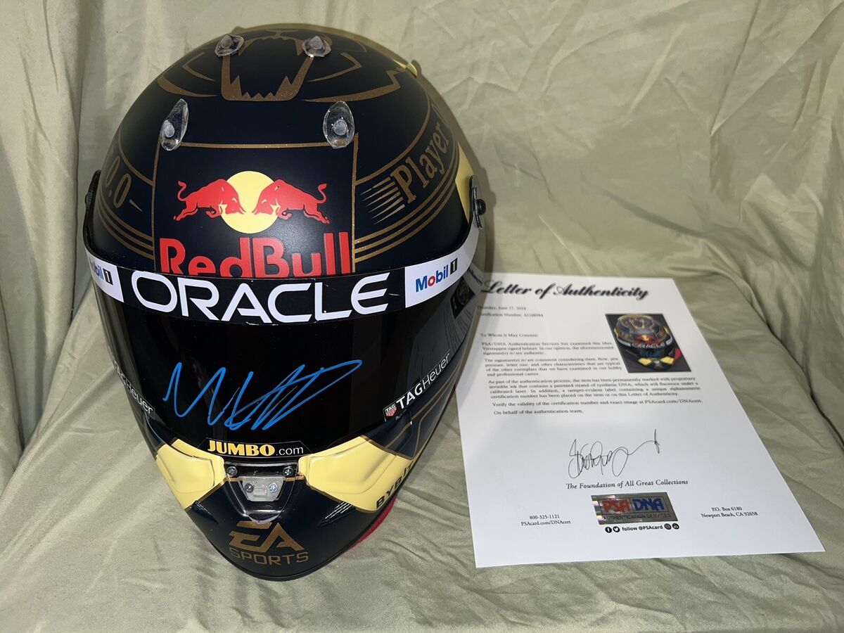 Max Verstappen Helmet for Sale – Buy Official F1 Replica & Signed Helmets Online