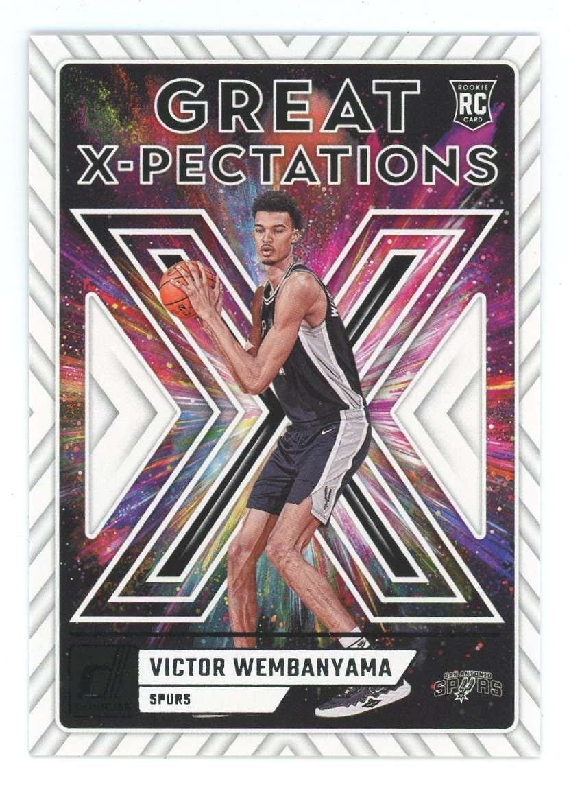 Victor Wembanyama Great Xpectations: 2023 Panini Donruss Rookie Card Review