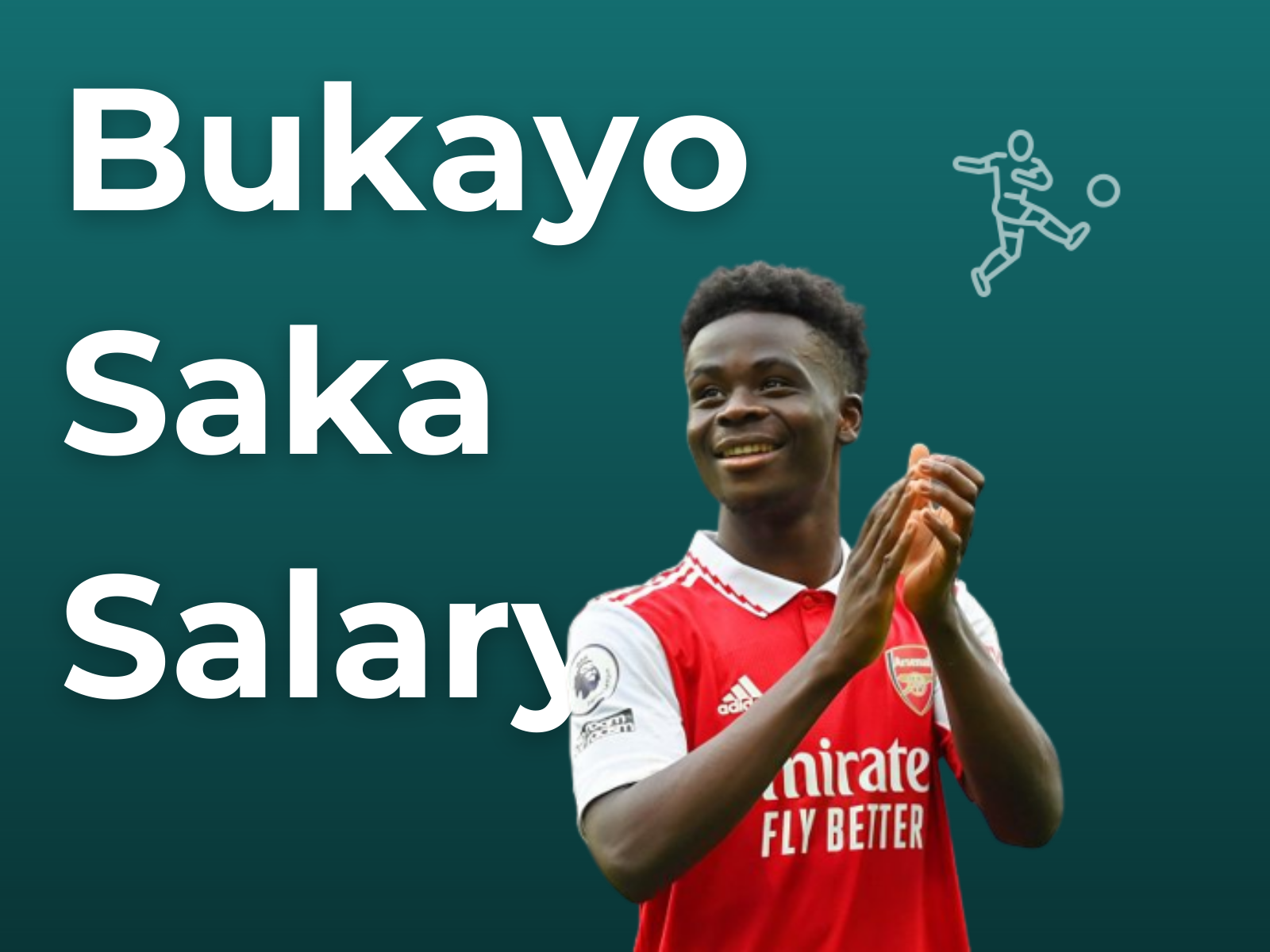 bukayo saka salary per year