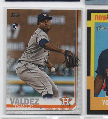 Buy Framber Valdez Rookie Card | 2019 Topps RC 376 – Best Deals Online