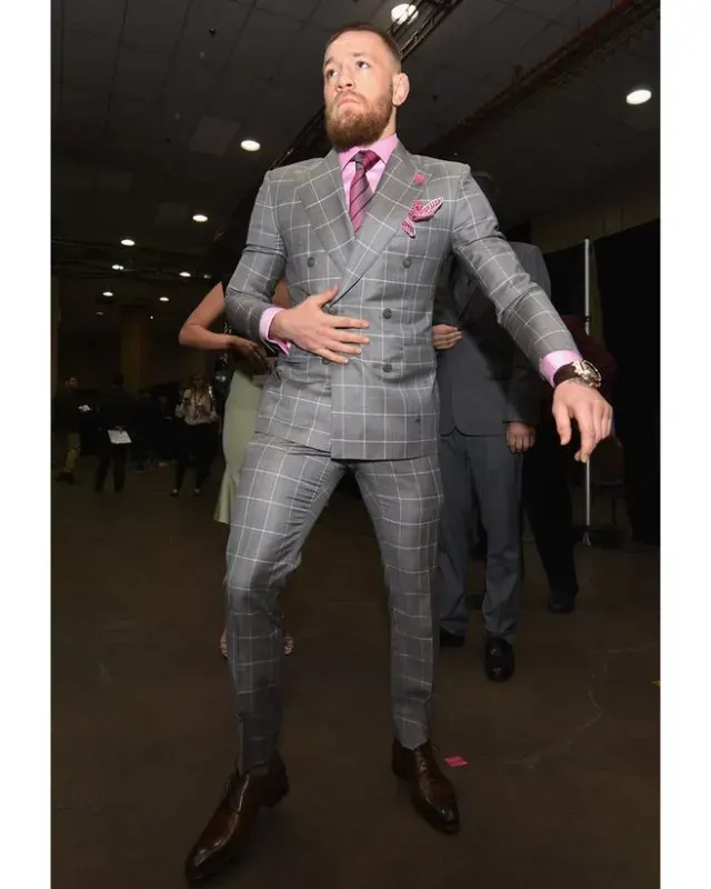 Discover Conor McGregor's Grey Suit Collection – Custom Made for You