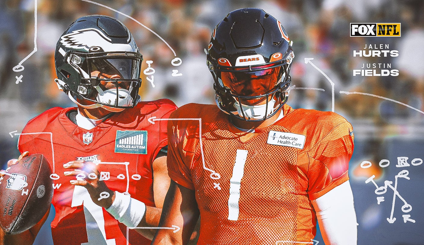 jalen hurts vs justin fields stats