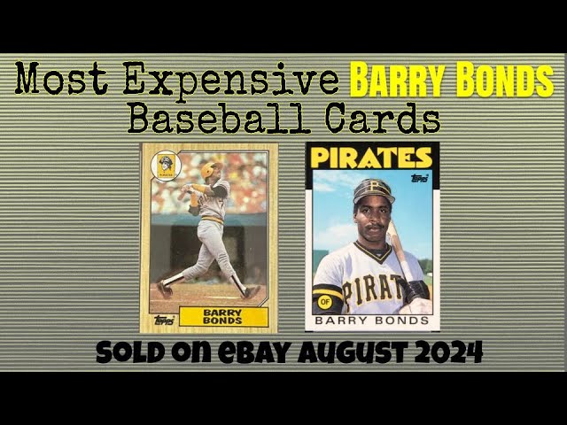Discover the Worth of Barry Bonds Cards in 2024: Market Trends & Prices