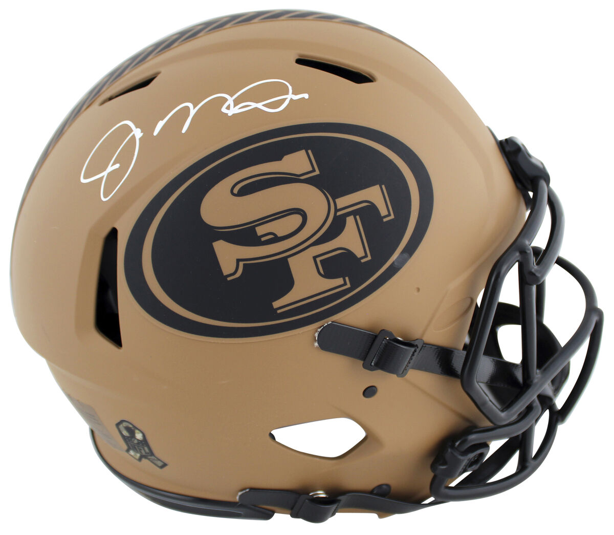 Joe Montana Signed Football Helmet – Authentic 49ers Proline Full Size