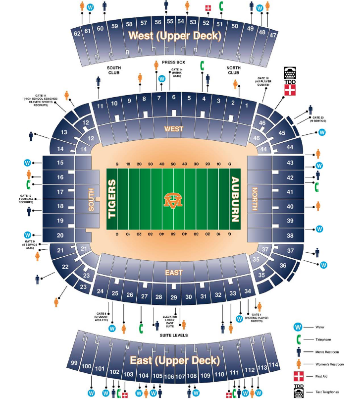Jordan-Hare Stadium Seating Capacity: Everything You Need to Know (88,043 Seats)