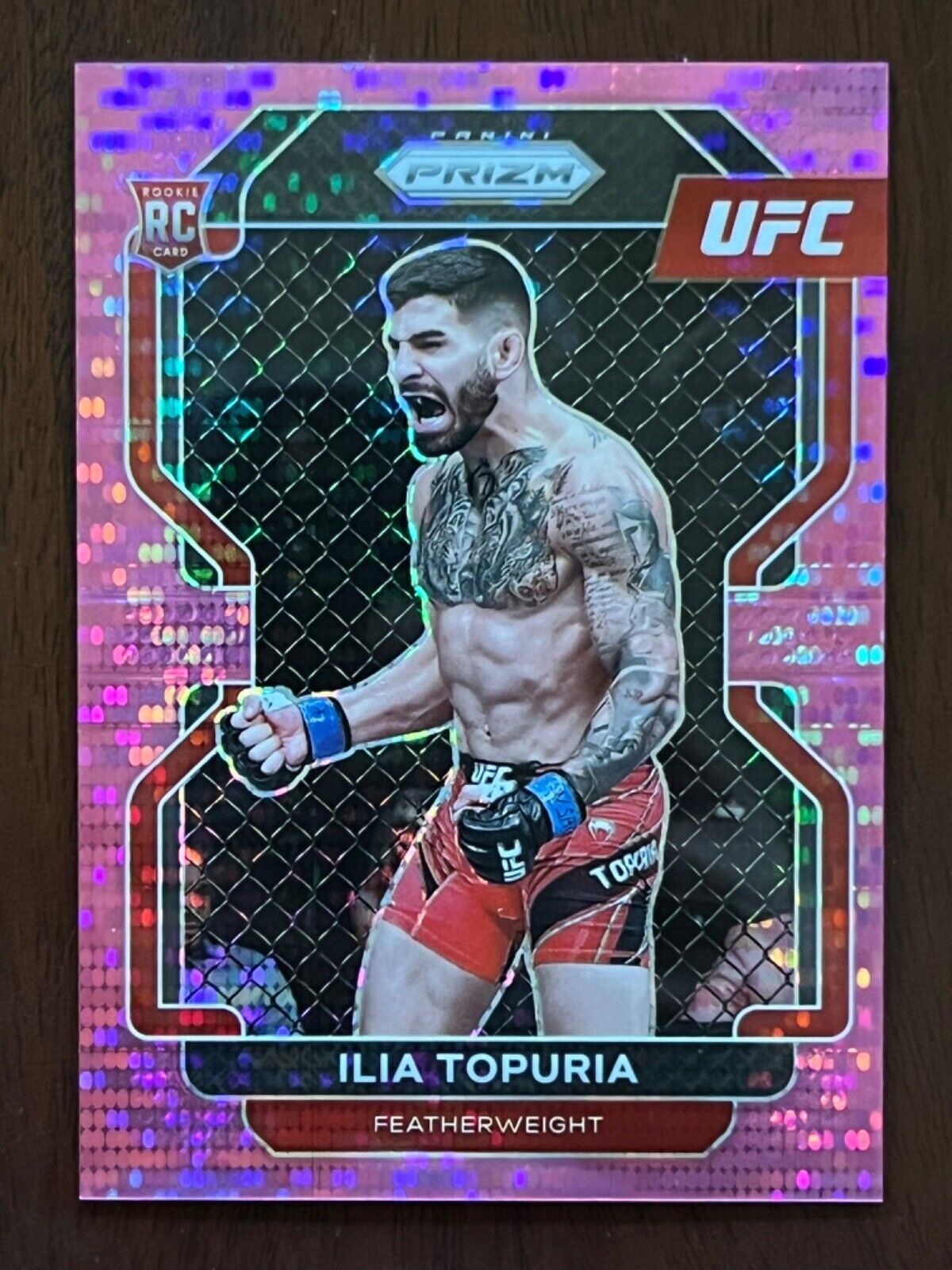 ilia topuria rookie card