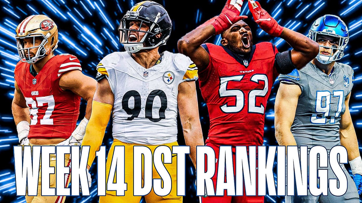 Best Defense Options for Week 14 Fantasy Football: Top DST Rankings & Streamers