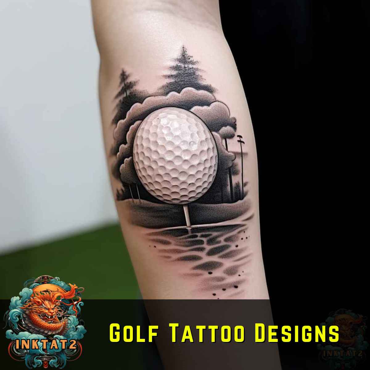 Golf Memorial Tattoos: Unique Ways to Honor a Loved Ones Legacy