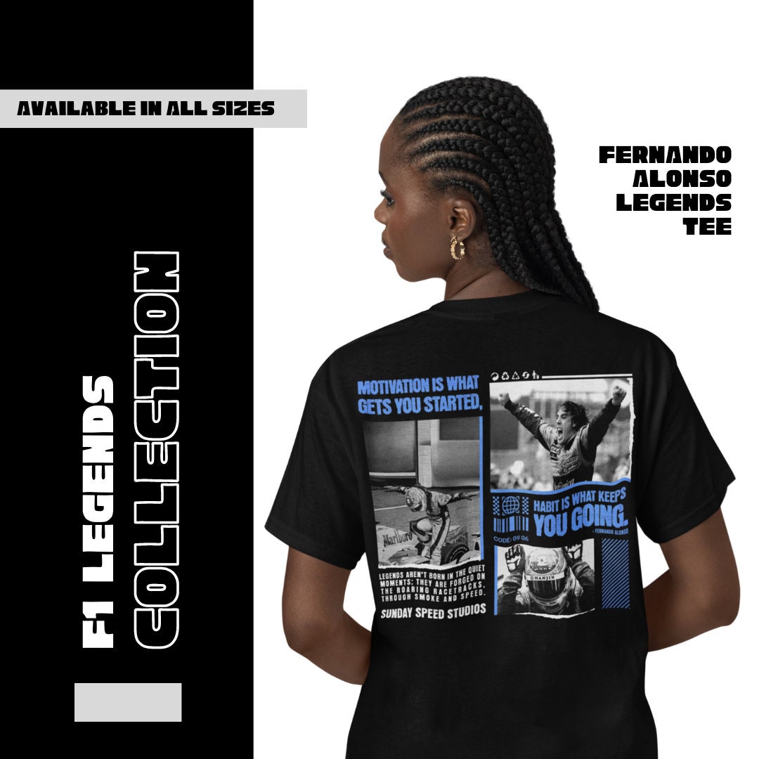 Get Your Fernando Alonso Shirt – Celebrate the F1 Legend with Exclusive Merch