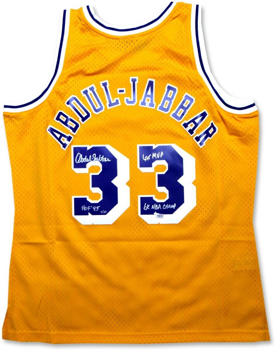 Buy Lakers 33 Jersey Online - Authentic Kareem Abdul-Jabbar Gear