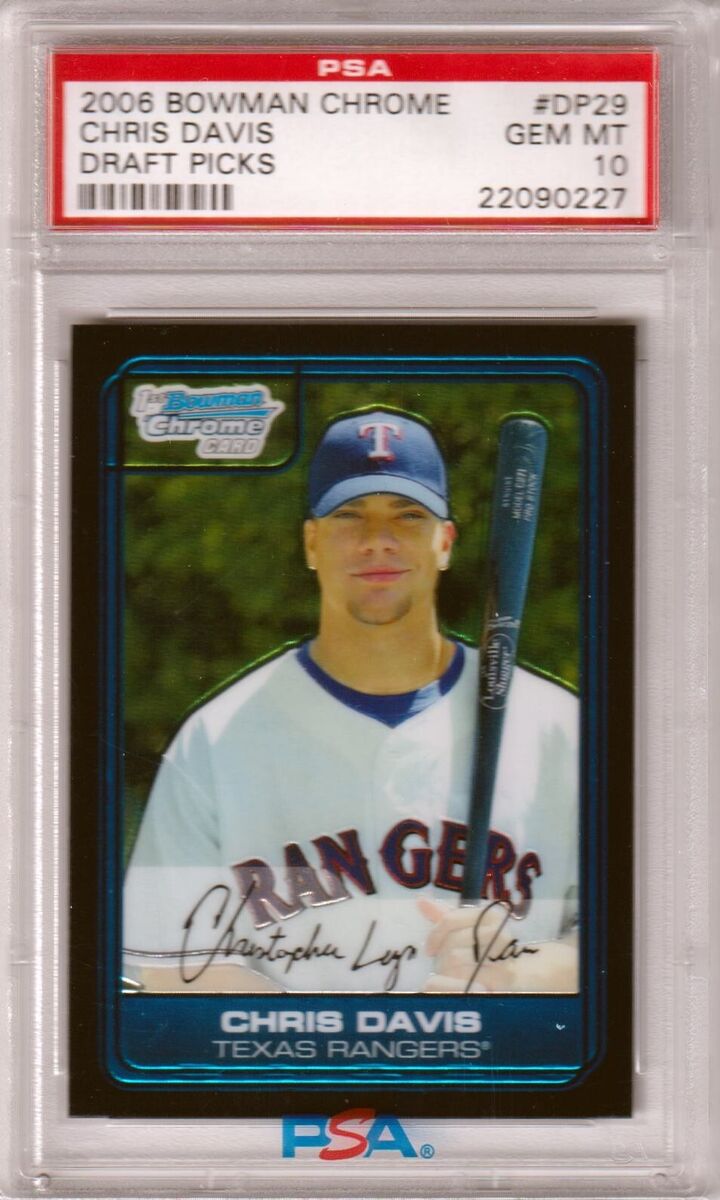 Rare Chris Davis Baseball Cards: Top Picks and Where to Find Them