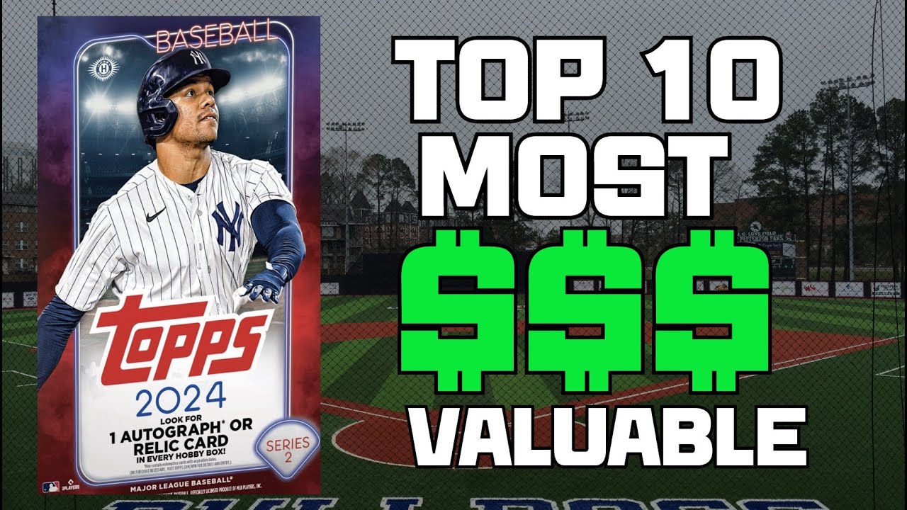 Discover the Most Valuable 2024 Baseball Cards for Collectors