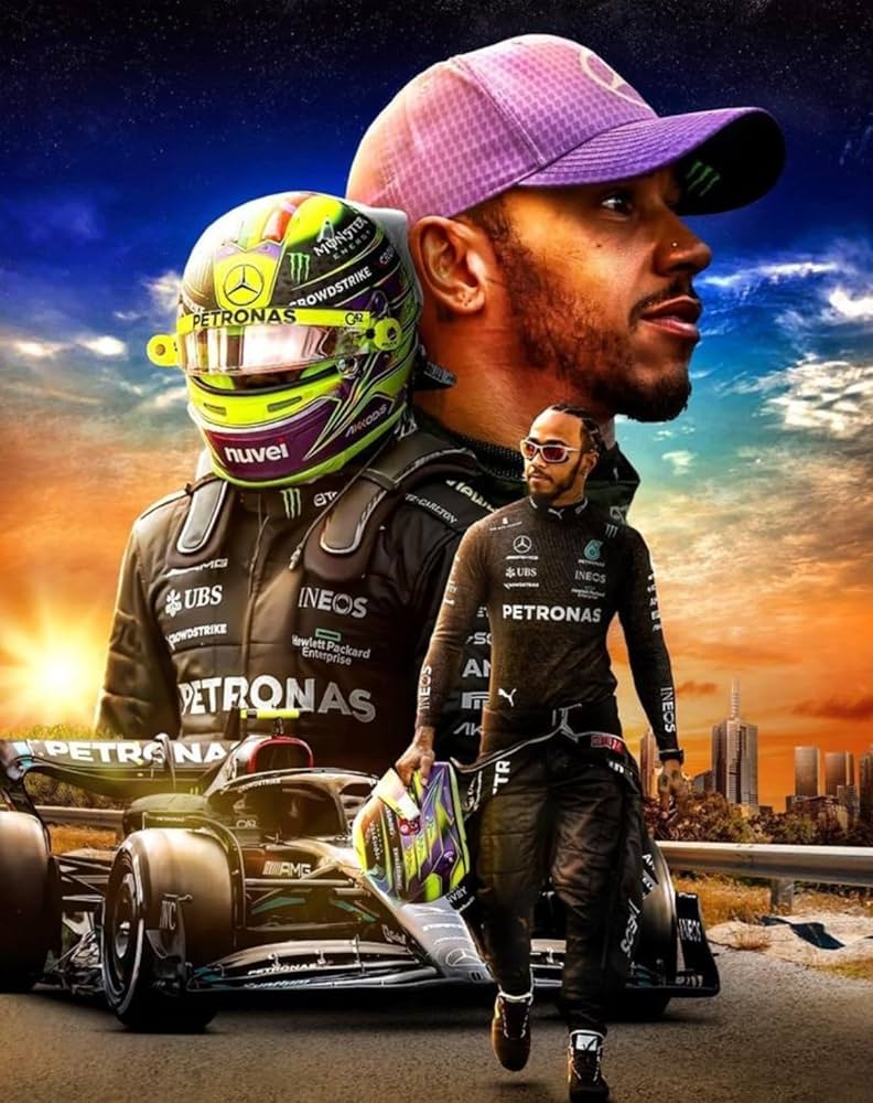 Exclusive Lewis Hamilton Art Print – Perfect for Bedroom & Office Decor