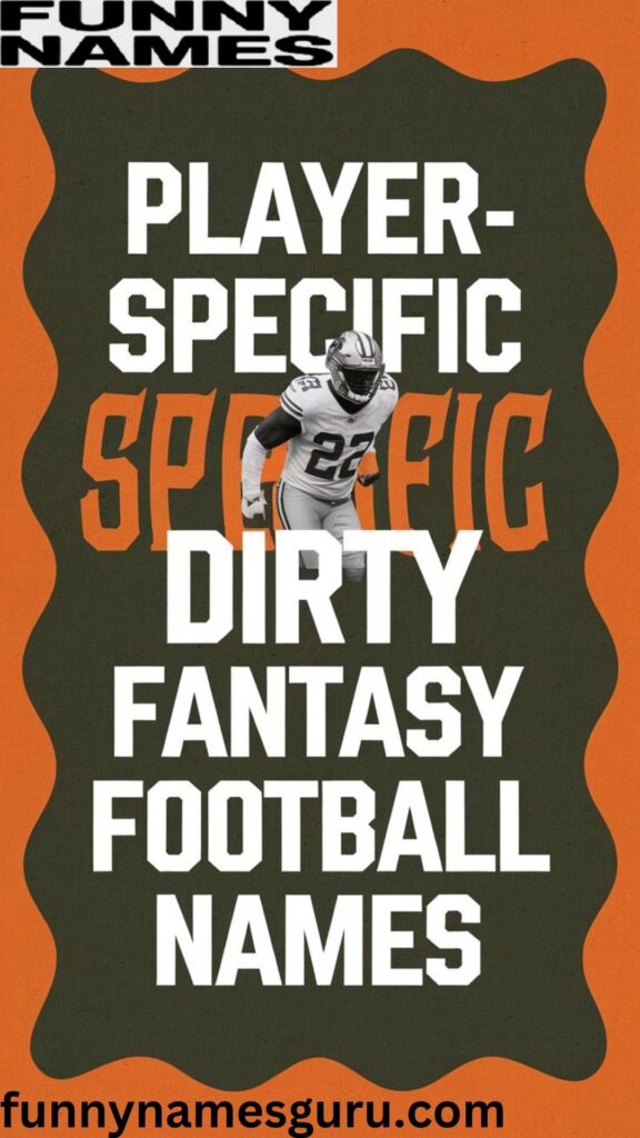 Dirty Steelers Fantasy Football Names for True Fans