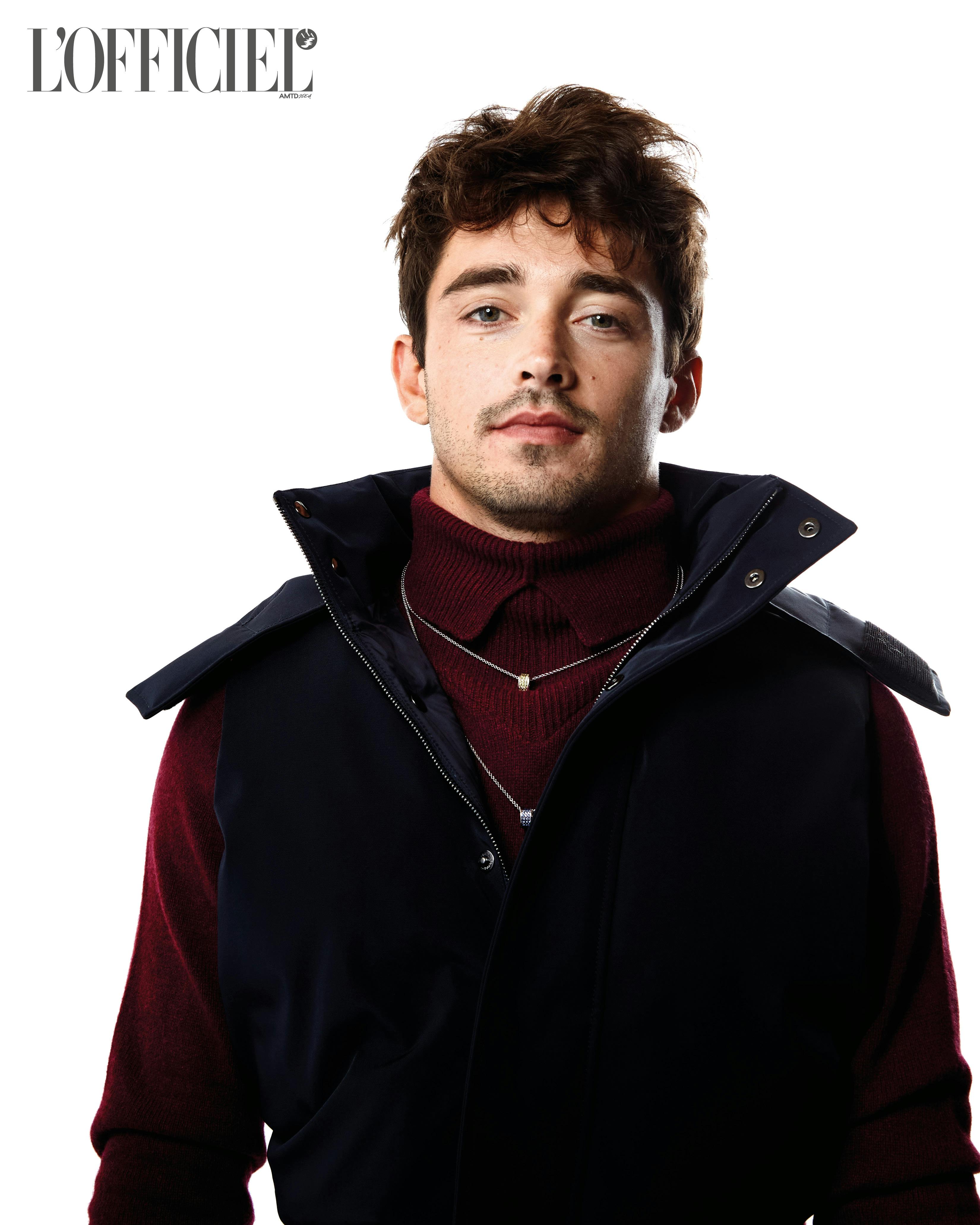 LOfficiel Highlights Charles Leclerc: F1 Talent and Style Icon