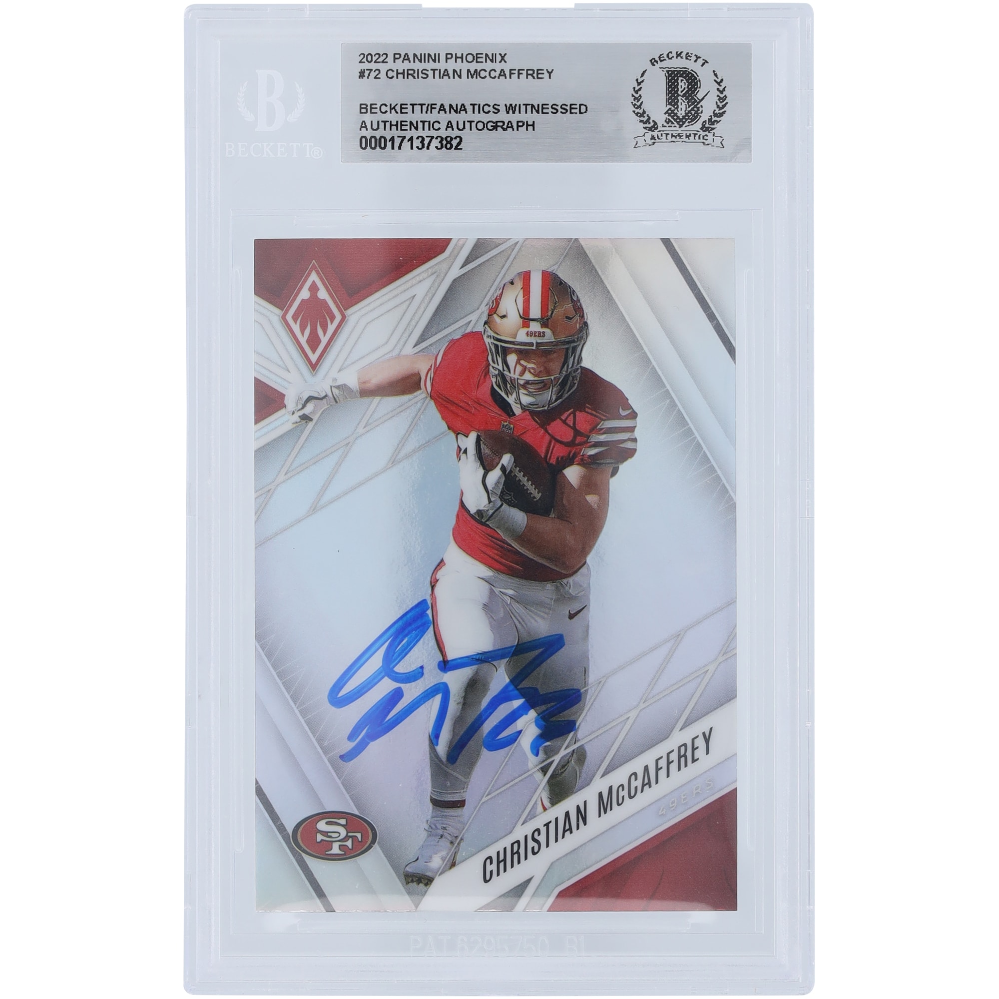 Shop Authentic Christian McCaffrey Autograph Cards - Limited Edition Deals