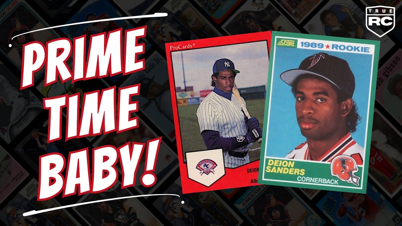 Investing in Deion Sanders Rookie Baseball Cards: What You Need to Know