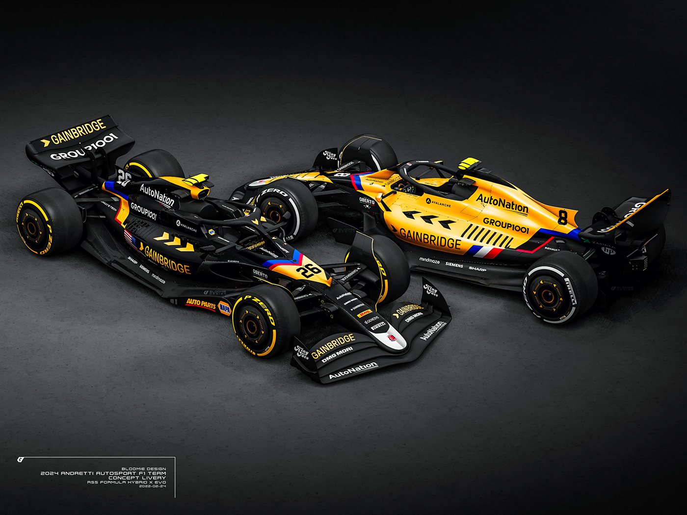 Unveiling Andretti F1 Livery: A Fusion of Speed and Style
