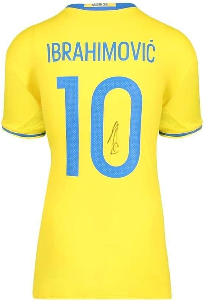 Get the Best Deals on Zlatan Ibrahimovic Signed Jerseys – Free Shipping Available