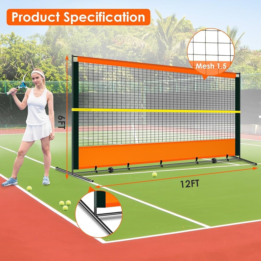 Portable Tennis Rebound Nets: Perfect Training Tools for Every Player