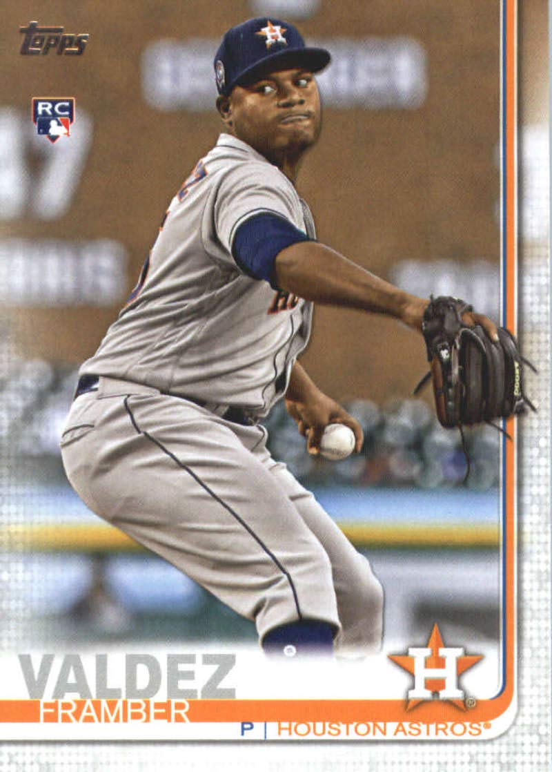 Buy Framber Valdez Rookie Card | 2019 Topps RC 376 – Best Deals Online