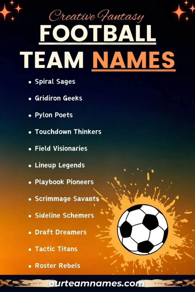 best names for fantasy leagues