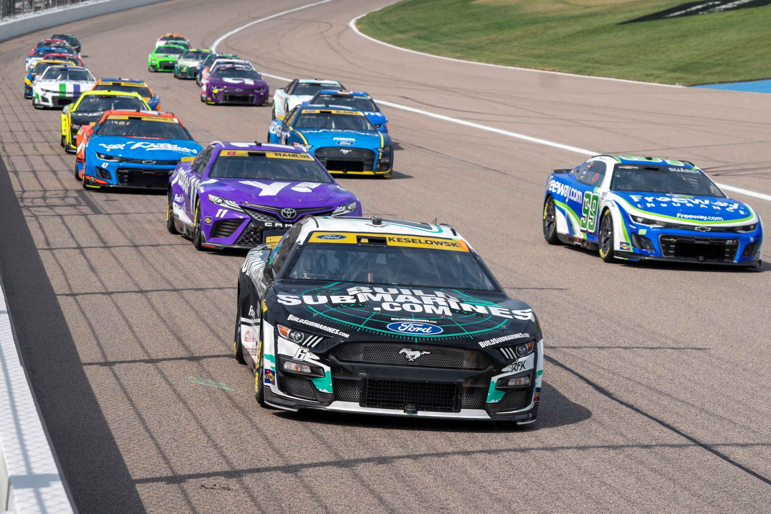 NASCAR 2024: BuildSubmarines.com to Sponsor RFK Racing for 18 Races Across Two Teams