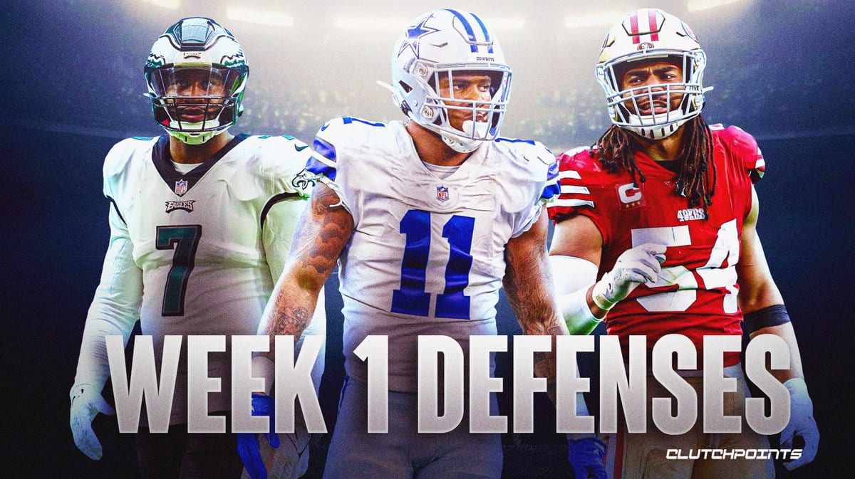 Week 1 Fantasy Football Defense Rankings: Top Defensive Plays for 2023