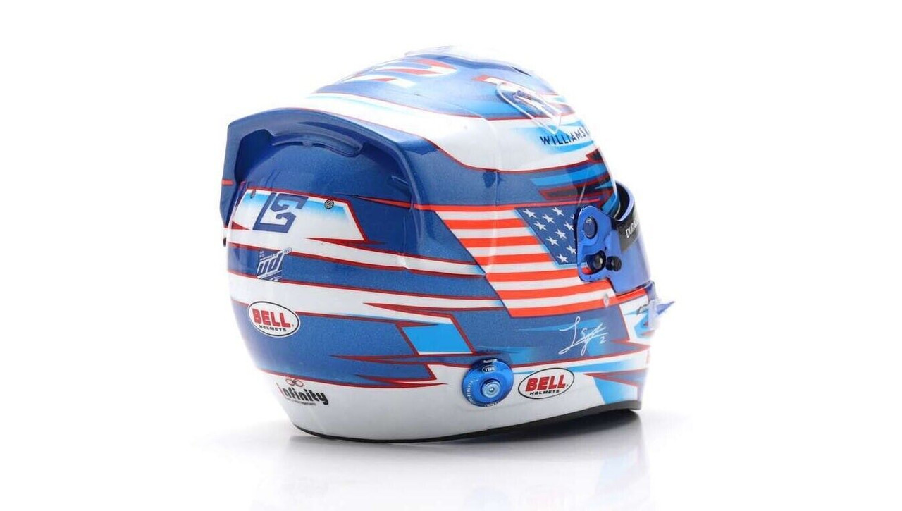 Logan Sargeants 2023 Helmet: The Ultimate Formula 1 Collectible