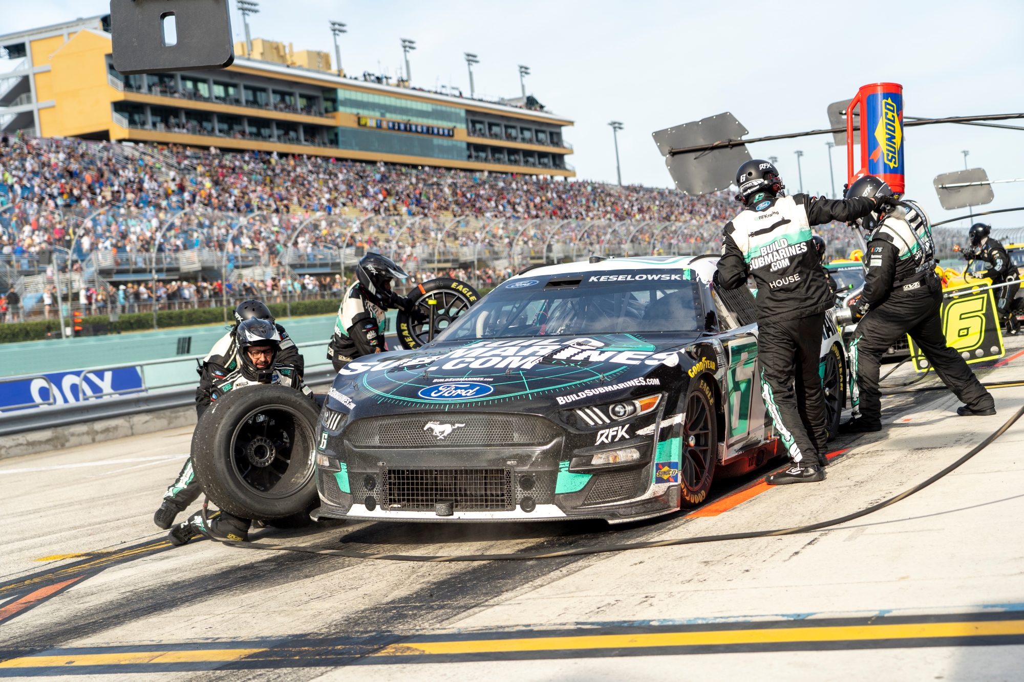 NASCAR 2024: BuildSubmarines.com to Sponsor RFK Racing for 18 Races Across Two Teams