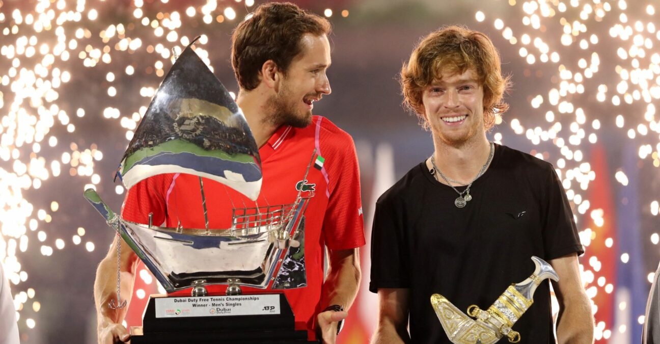 Daniil Medvedev vs Andrey Rublev Head-to-Head Record & Stats