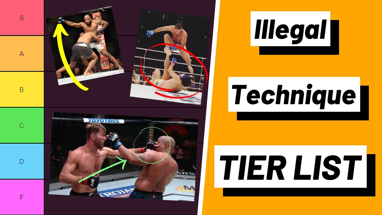 Top 12 Illegal Moves Banned in UFC Fights