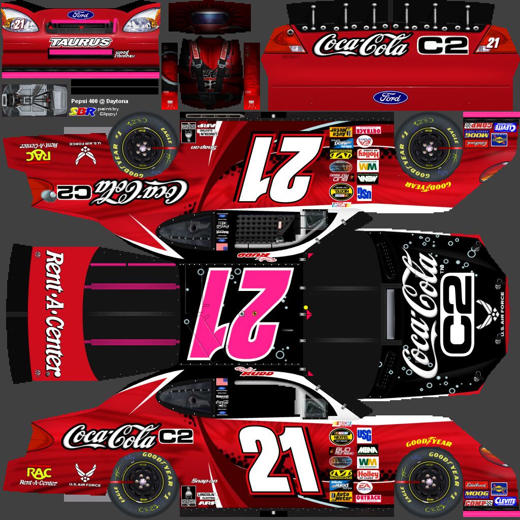 Top NASCAR Racing 2003 Templates for Mods, Skins, and Customization