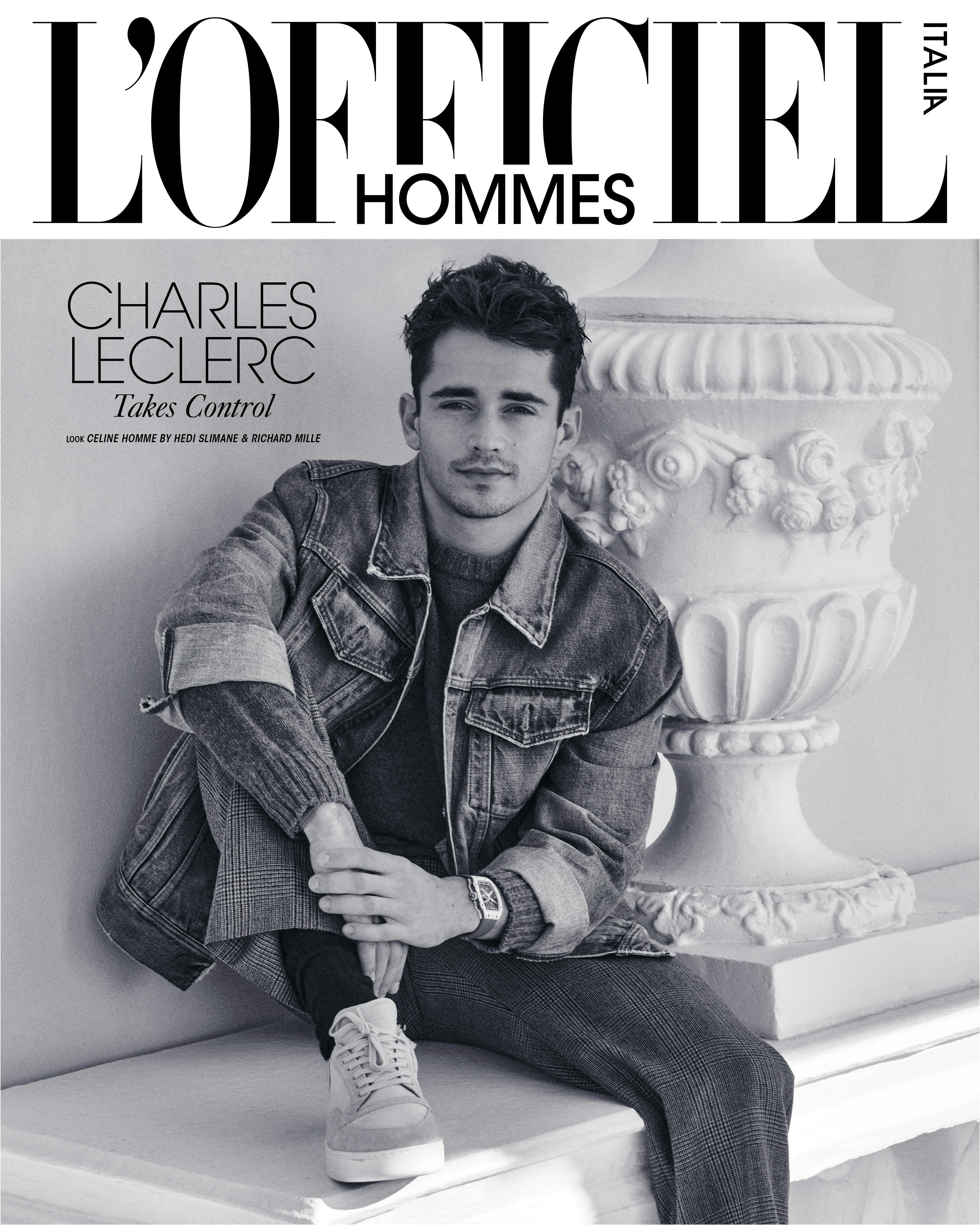 LOfficiel Highlights Charles Leclerc: F1 Talent and Style Icon