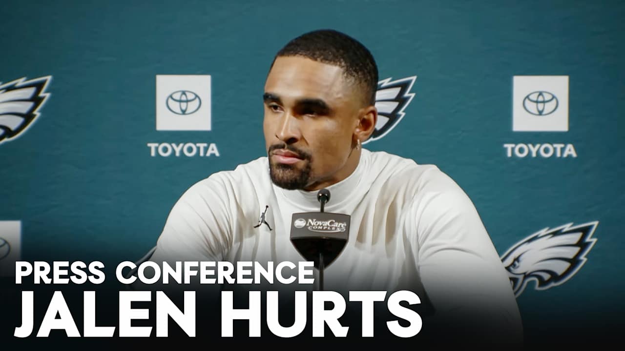 Jalen Hurts Discusses His Vision for Eagles' Future in Today's Press Conference