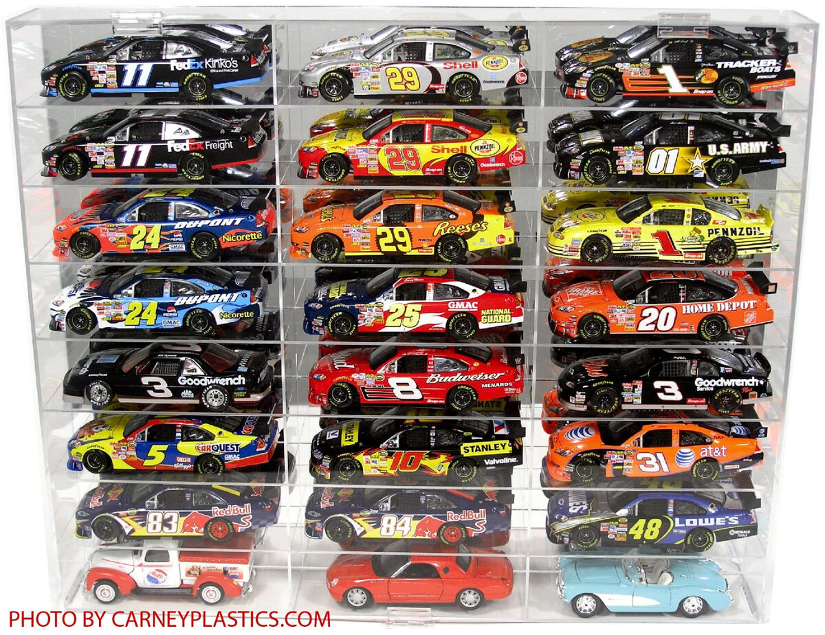 Best NASCAR Diecast Display Cases for 1:24 Scale Models