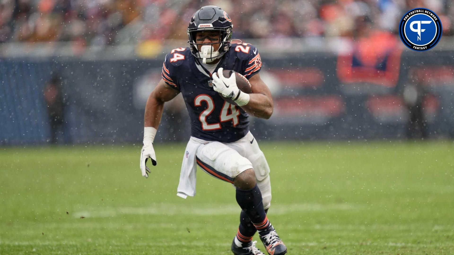 Should You Draft Khalil Herbert or Rhamondre Stevenson in 2024? Fantasy Experts Weigh In